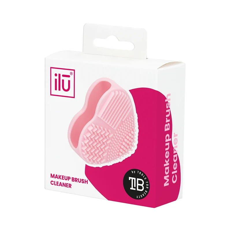 Ilū Make Up Brush Cleaner Pink - tapis de nettoyage des pinceaux