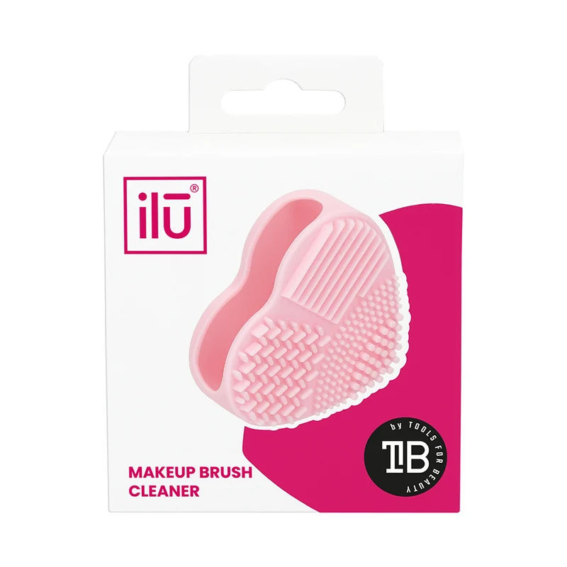Ilū Make Up Brush Cleaner Pink - tapis de nettoyage des pinceaux