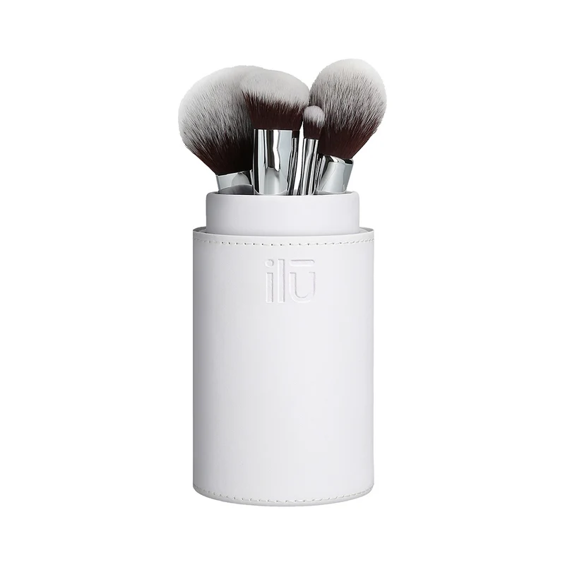 Ilū Make Up White Make Up Brush Tube - porte-pinceaux