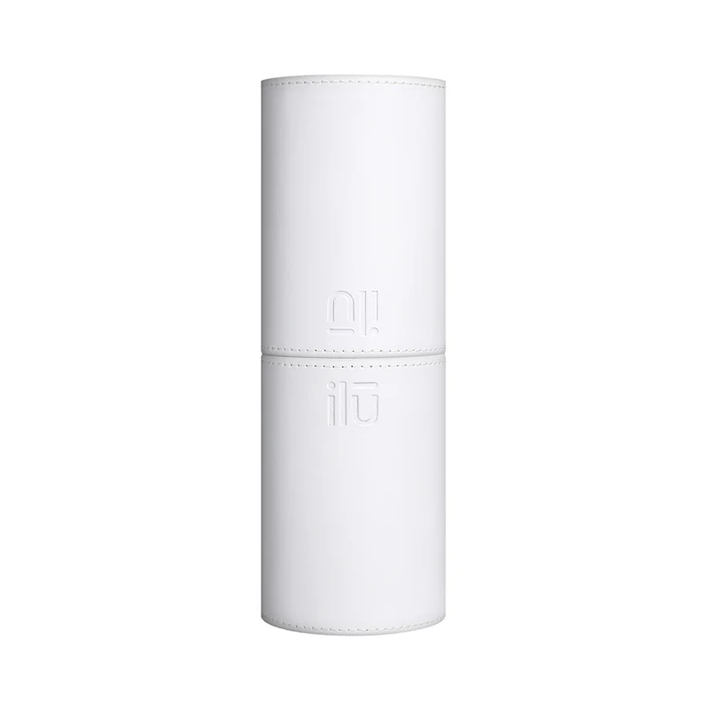 Ilū Make Up White Make Up Brush Tube - porte-pinceaux