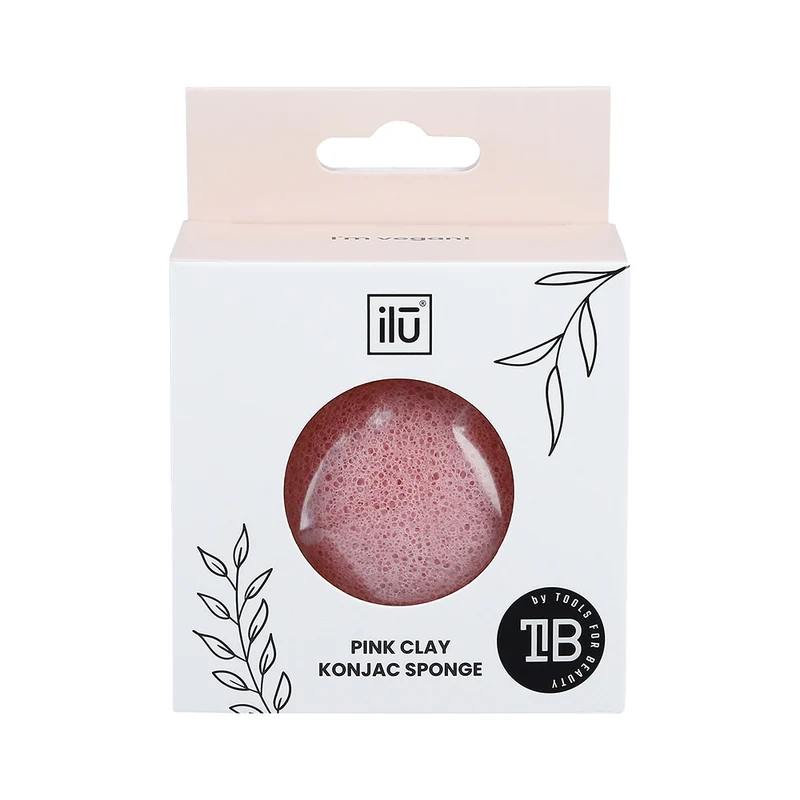 Ilū Make Up Konjac Sponge Pink - éponge de konjac