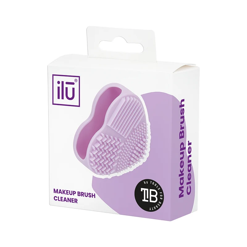Ilū Make Up Brush Cleaner Purple - tapis de nettoyage des pinceaux