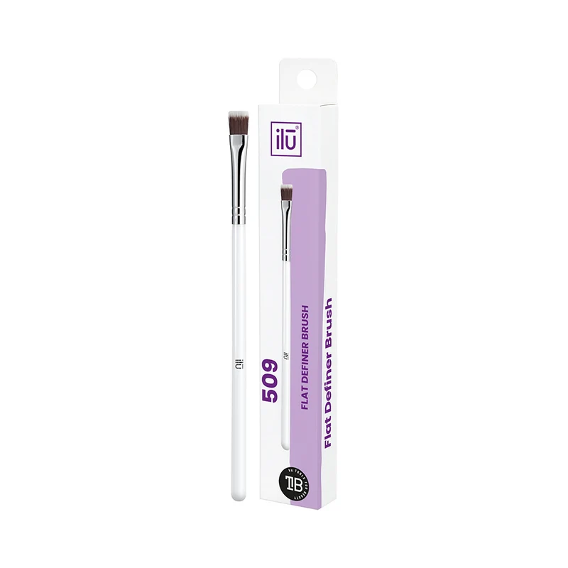 Ilū Make Up Flat Definer Brush 509 - pinceau définisseur plat
