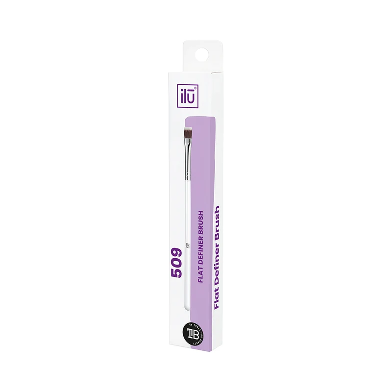 Ilū Make Up Flat Definer Brush 509 - pinceau définisseur plat