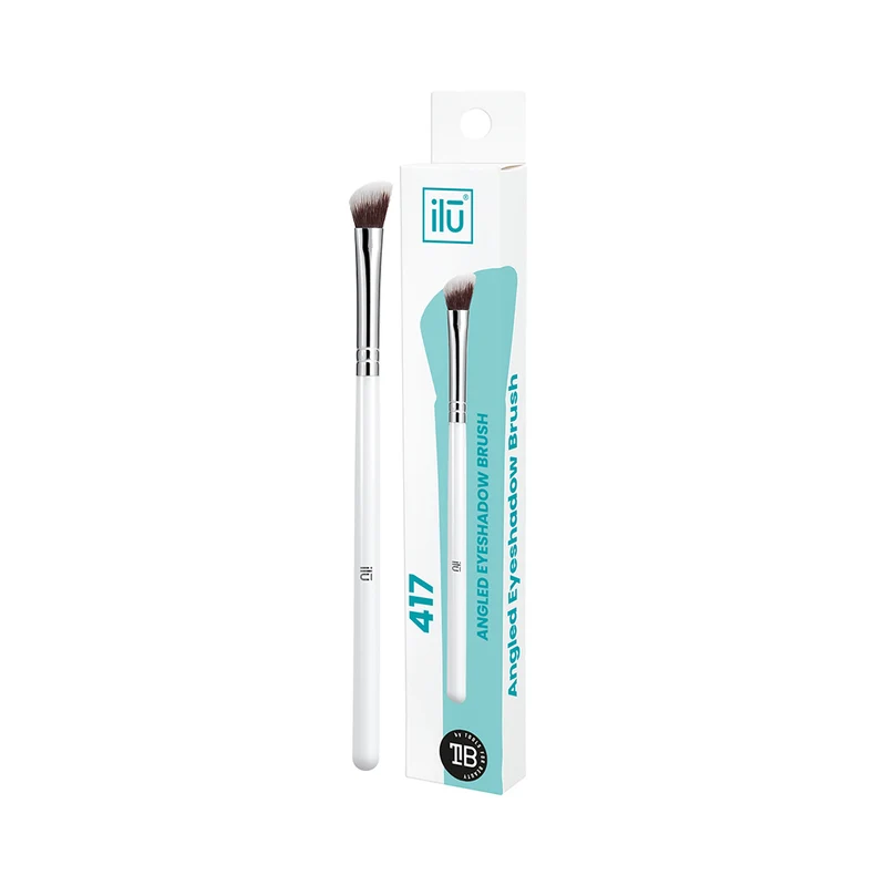 Ilū Make Up Angled Eyeshadow Brush 417 - pinceau fard à paupières biseauté