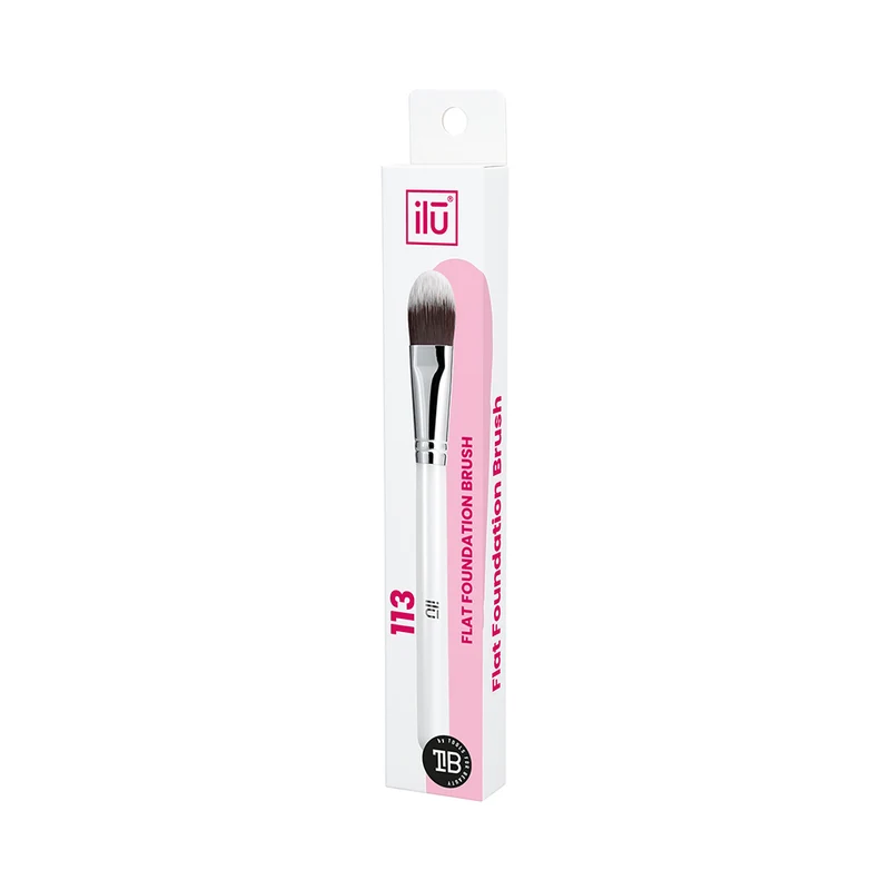 Ilū Make Up Flat Foundation Brush 113 - pinceau plat