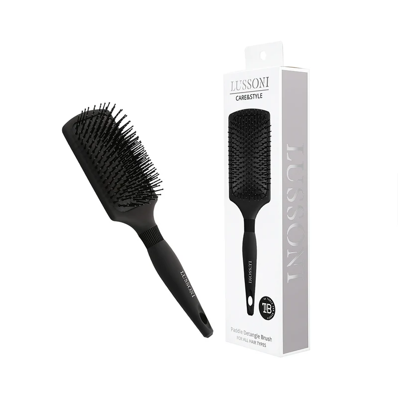 Lussoni Haircare Brush C&S Paddle Mixed Bristle - brosse plate