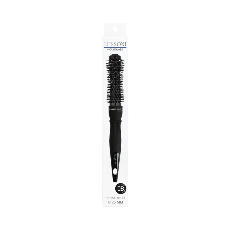 Lussoni Haircare Brush Hourglasses Styling 25mm - brosse forme de sablier