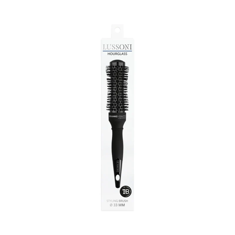Lussoni Haircare Brush Hourglasses Styling 33mm - brosse forme de sablier