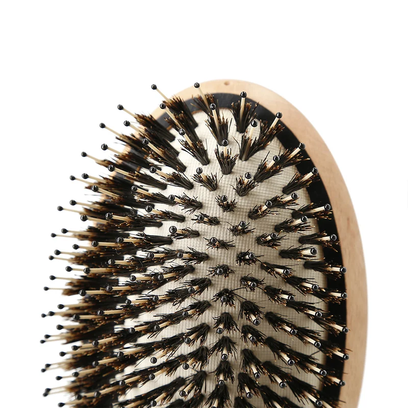 Kashōki Hair Brush Touch Of Nature Oval - brosse ovale en bois