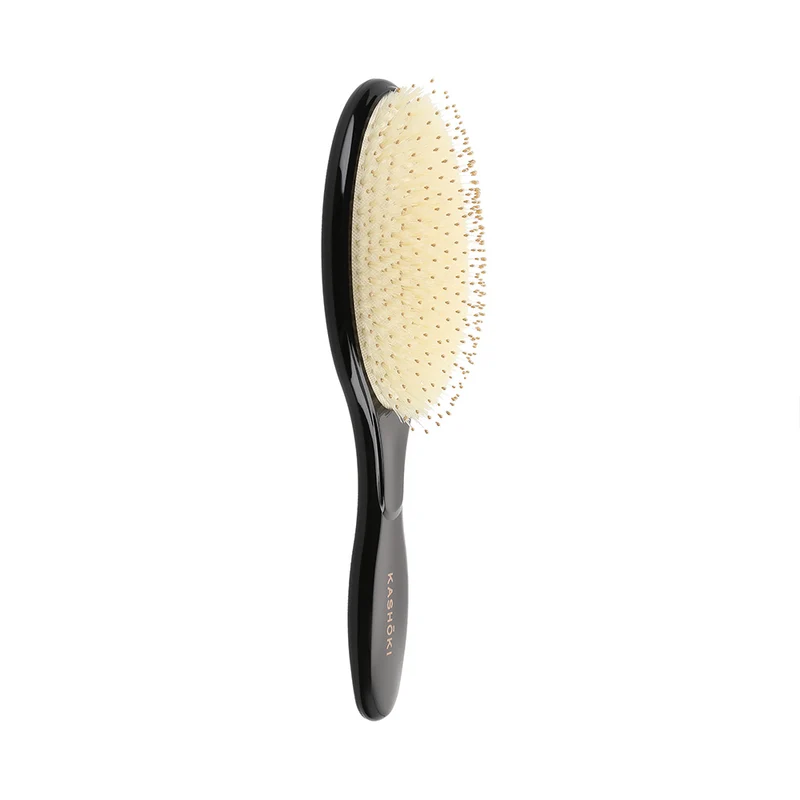Kashōki Hair Brush Oval Large - grande brosse ovale à poils naturels
