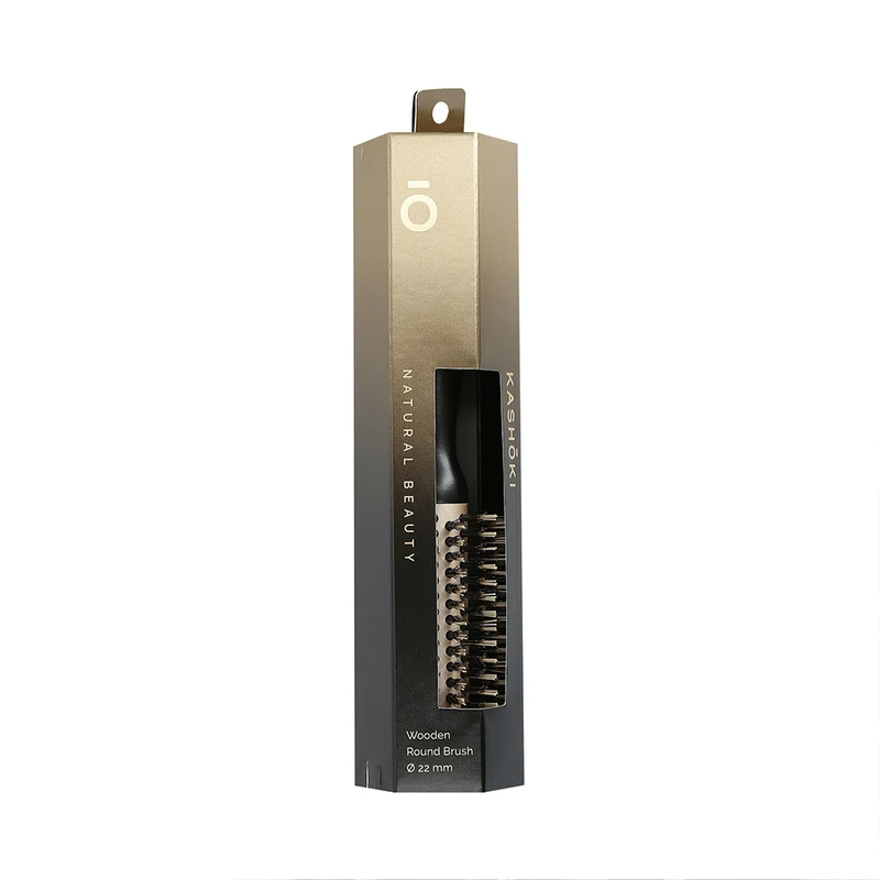 Kashōki Hair Brush Natural Beauty 22mm - brosse en bois