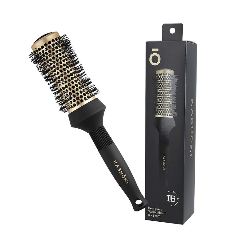 Kashōki Hair Brush Hourglass Styling 43mm - brosse en forme de sablier