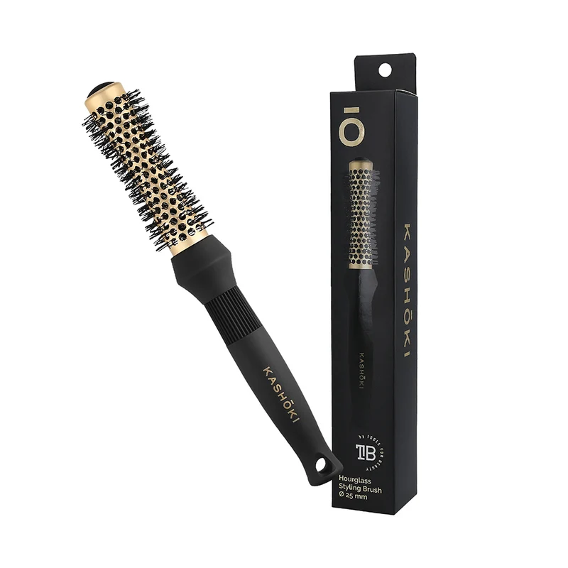 Kashōki Hair Brush Hourglass Styling 25mm - brosse en forme de sablier