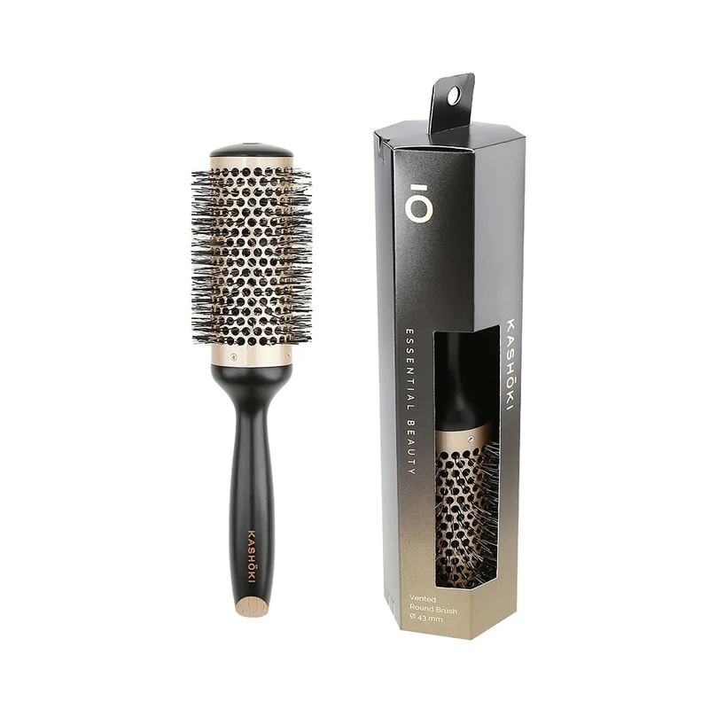 Kashōki Hair Brush Essential Beauty 43mm - brosse ronde