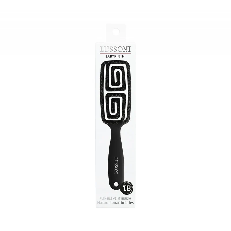 Lussoni Haircare Brush Labyrinth Small Natural - brosse démêlante