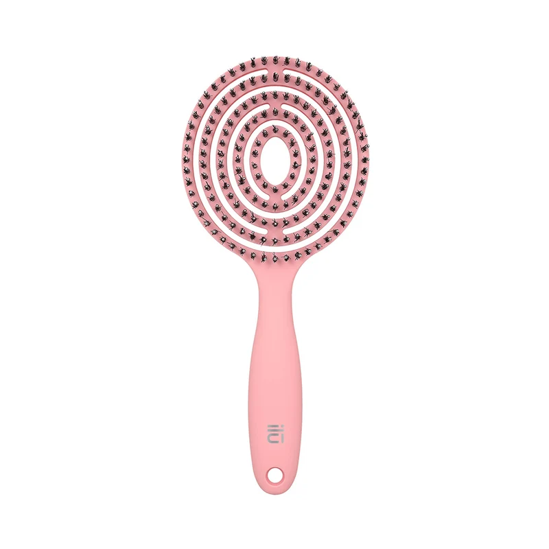 Ilū Lollipop Hair Brush Pink - brosse démêlante