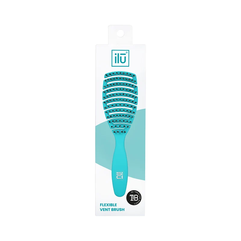 Ilū Easy Detangling Hair Brush Ocean Blue - brosse démêlante
