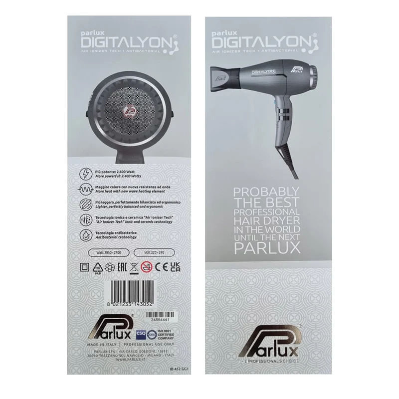 Parlux Digitalyon Glitter Grey