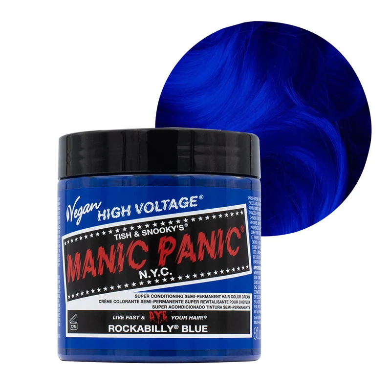 Manic Panic Classic High Voltage Rockabilly Blue 237ml - crème colorante semi-permanente