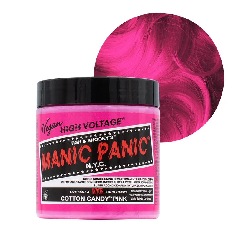 Manic Panic Cotton Classic High Voltage Cotton Candy 237ml - crème colorante semi-permanente