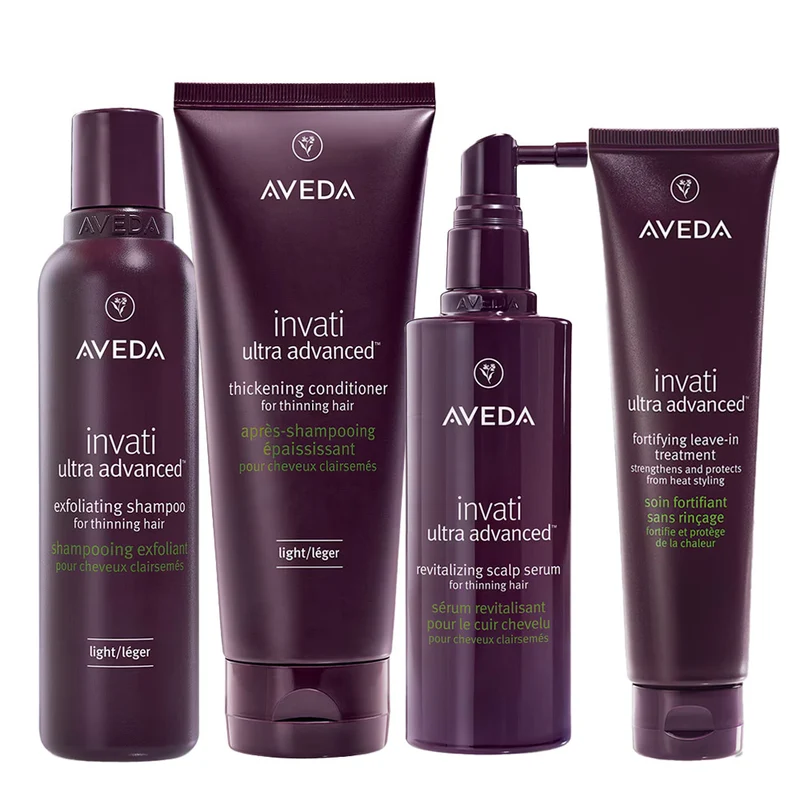 Aveda Invati Ultra Advanced Light System Set - coffret kit anti-chute de cheveux