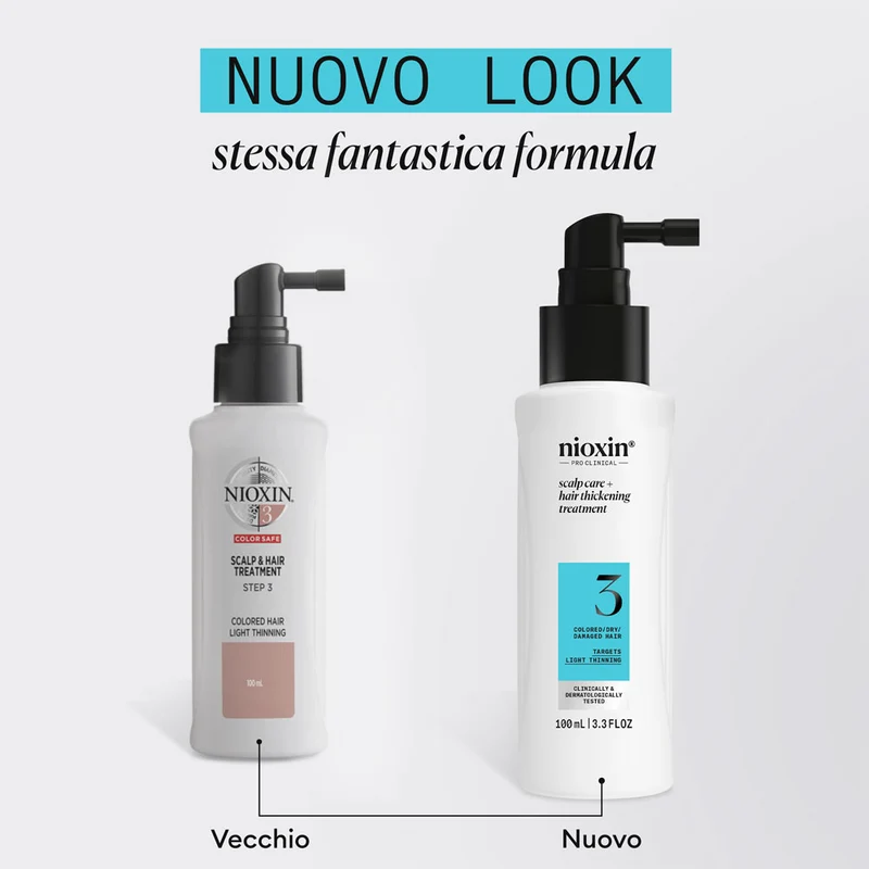 Nioxin Système 3 Scalp + Hair Thickening Serum 100ml - sérum anti-amincissement léger