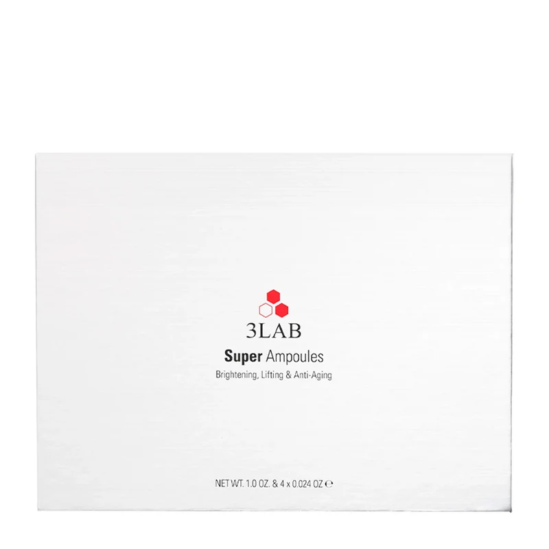 3Lab Super Ampoules 4x30ml - ensemble d'ampoules anti-âge