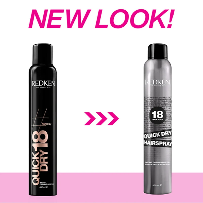 Redken Quick Dry Hairspray 400ml - laque fixation instantanée