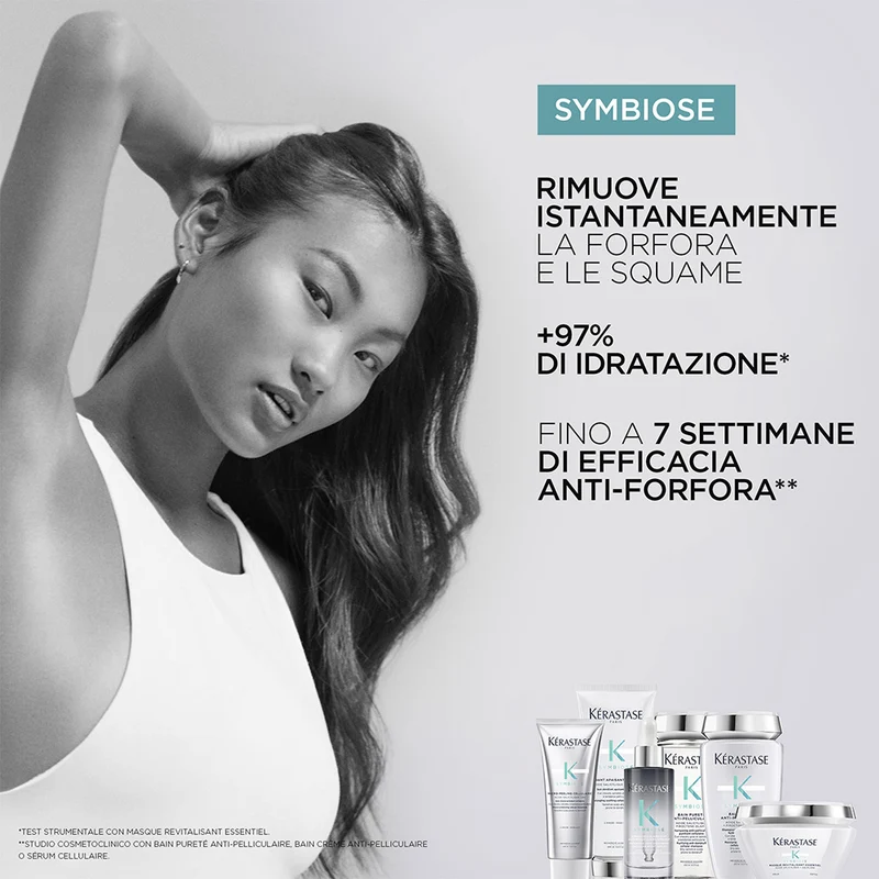Kerastase Symbiose Bain Pureté Anti-Pelliculaire 250ml -shampooing pour cuir chevelu gras