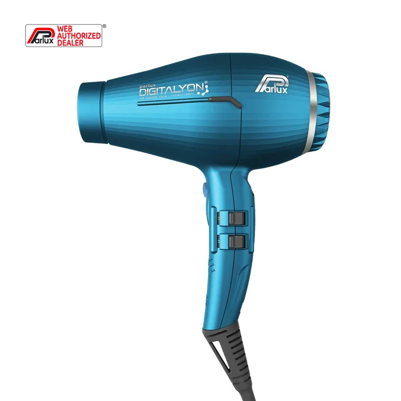 Parlux Digitalyon + Magic Sense - sèche-cheveux bleu avec diffuseur
