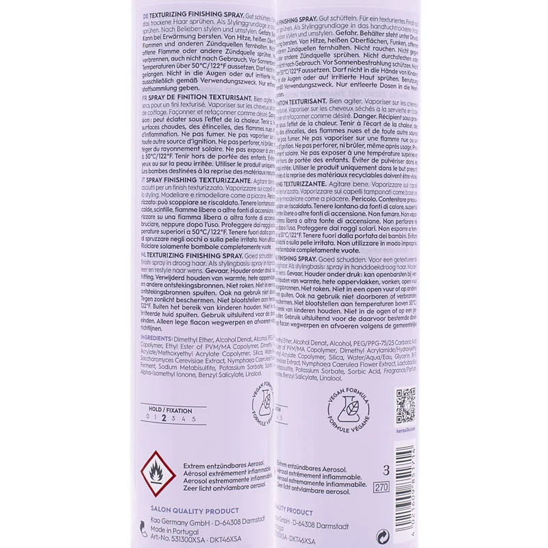 Kerasilk Styling Texturizing Finishing Spray 200ml - spray texturisant