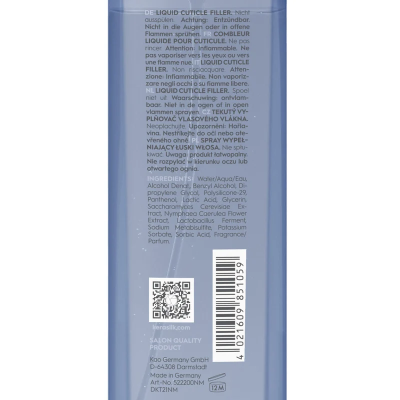 Kerasilk Specialists Liquid Cuticle Filler 125ml - remplisseur de cuticules