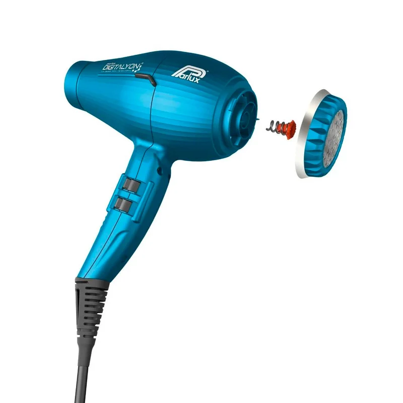 Parlux Digitalyon - sèche-cheveux bleu