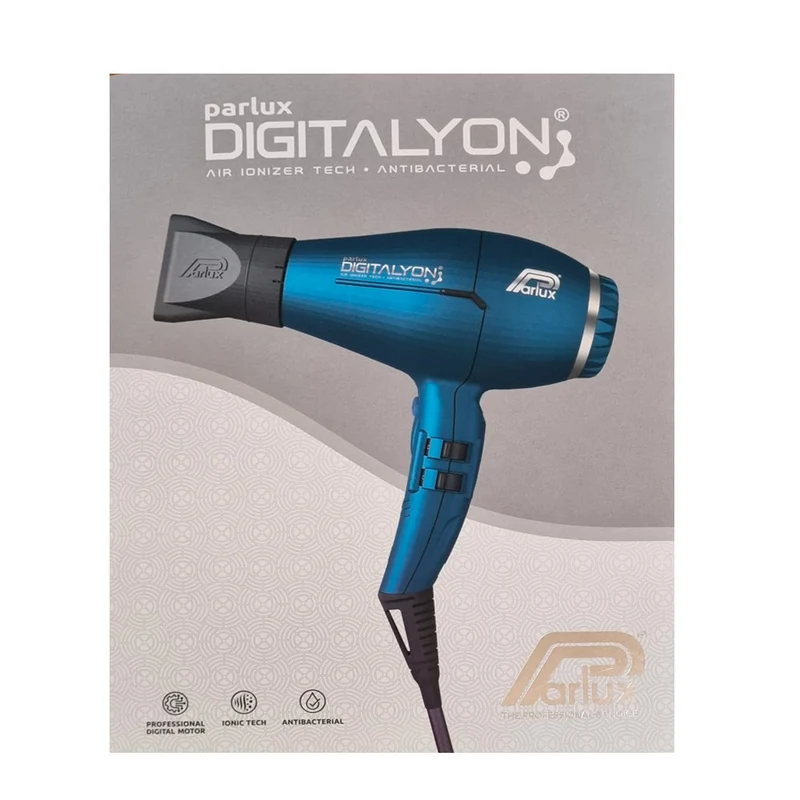 Parlux Digitalyon - sèche-cheveux bleu