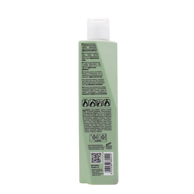 VIAHERMADA Purifyng Peeling 250ml - peeling pré-shampooing anti-sébum