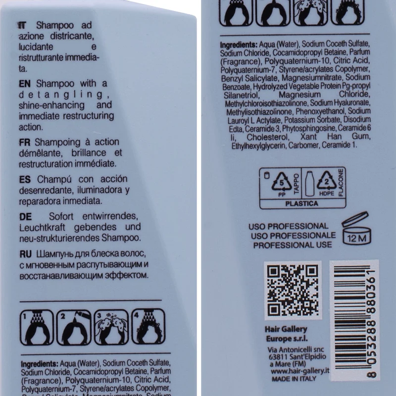 VIAHERMADA B.to.cure Shampoo 250ml - shampooing restructurant