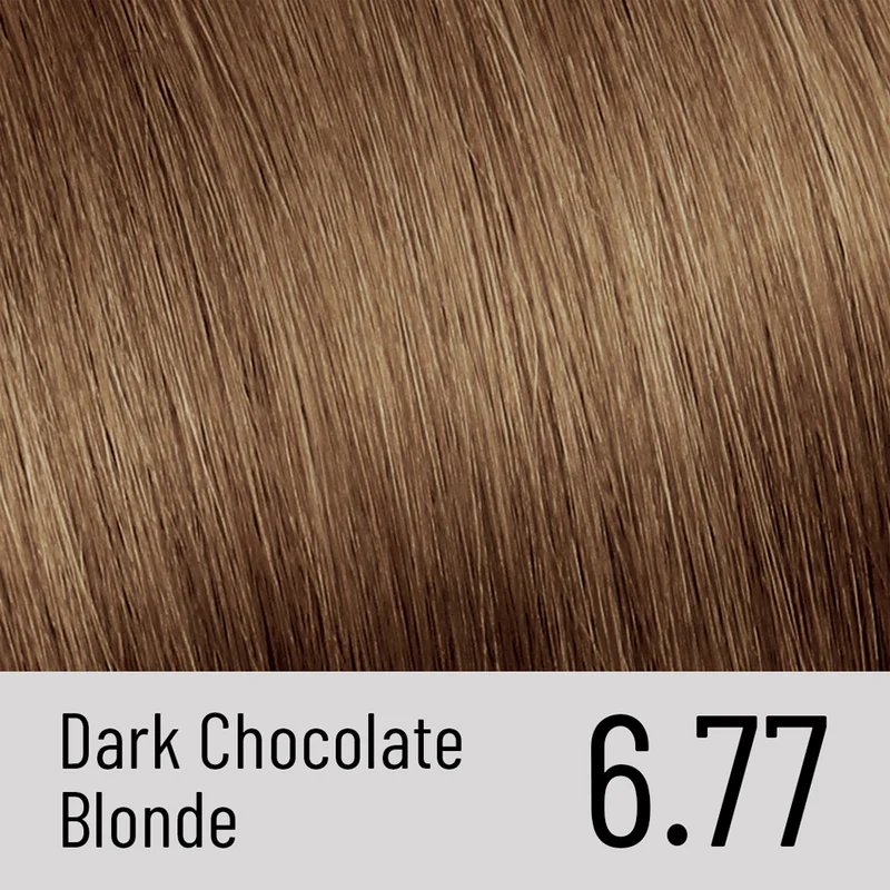 Alfaparf Milano Il Salone Plex Rebuilder Color Kit 6.77 Blond Foncé Chocolat - coloration permanente en crème