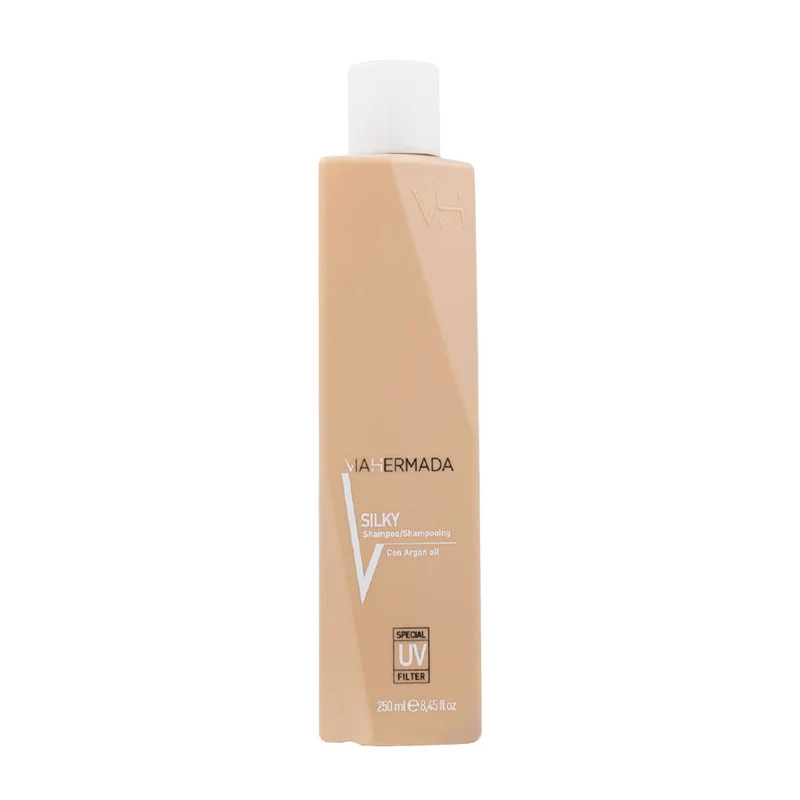 VIAHERMADA Silky Shampoo 250ml - shampooing à l'huile d'argan