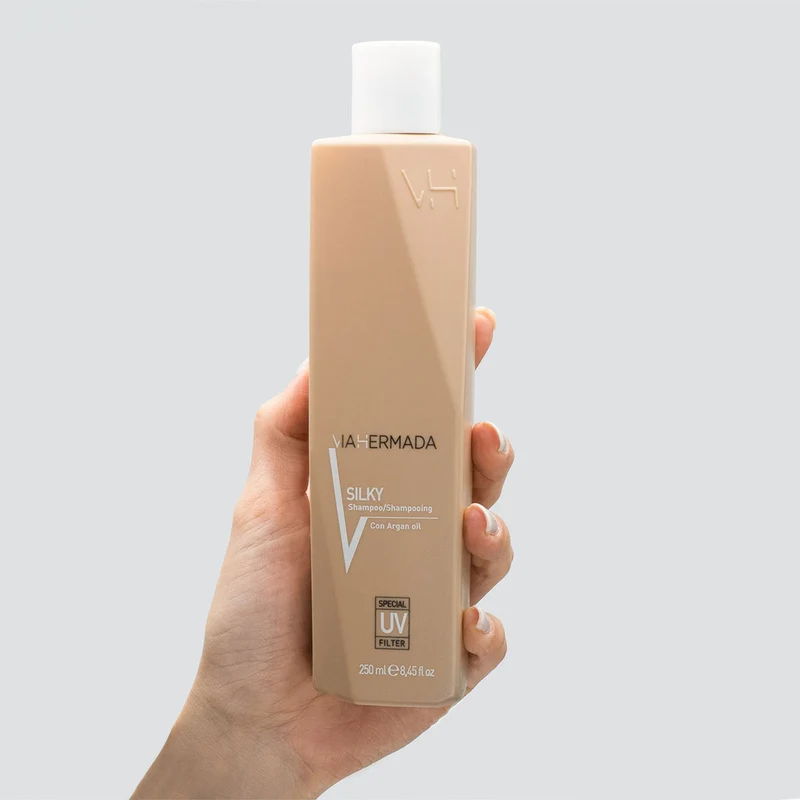VIAHERMADA Silky Shampoo 250ml - shampooing à l'huile d'argan