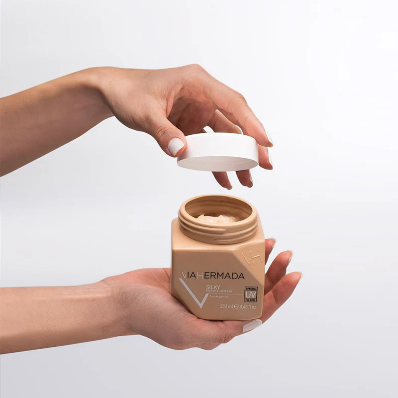 VIAHERMADA Silky Mask 250ml - masque nourrissant à l'huile d'argan