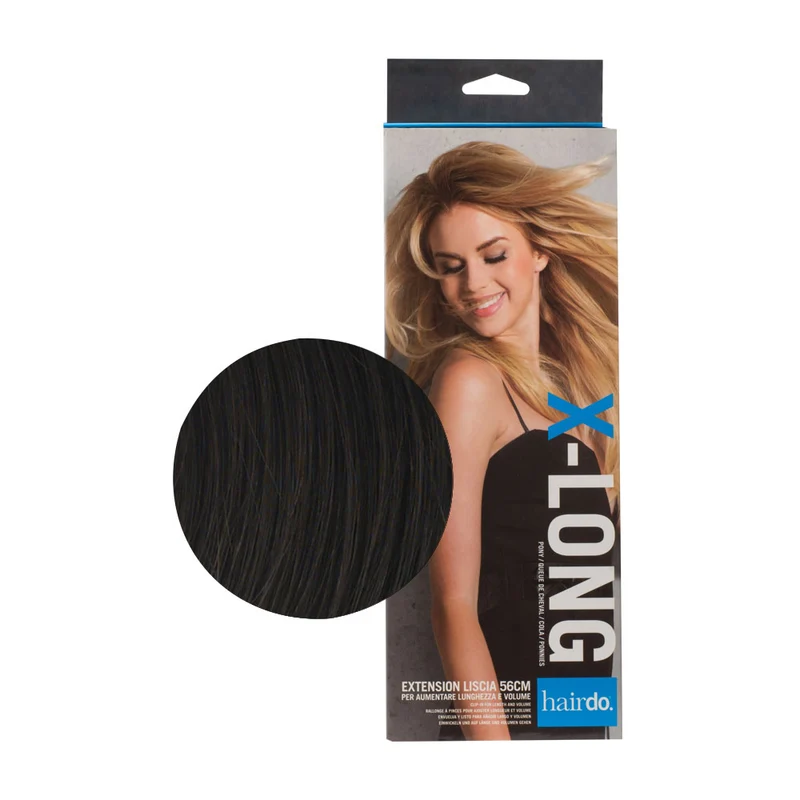 Hairdo Extension Lisse Marron Foncé 56cm - extension lisse