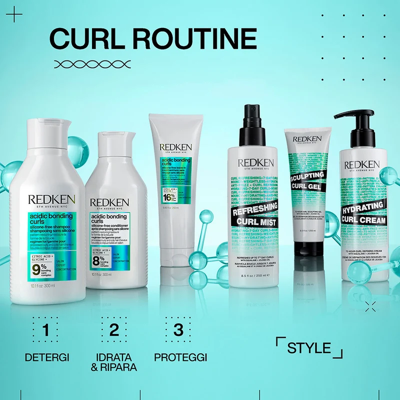 Redken ABC Curls Conditioner 300ml - après-shampooing pour cheveux bouclés abîmés
