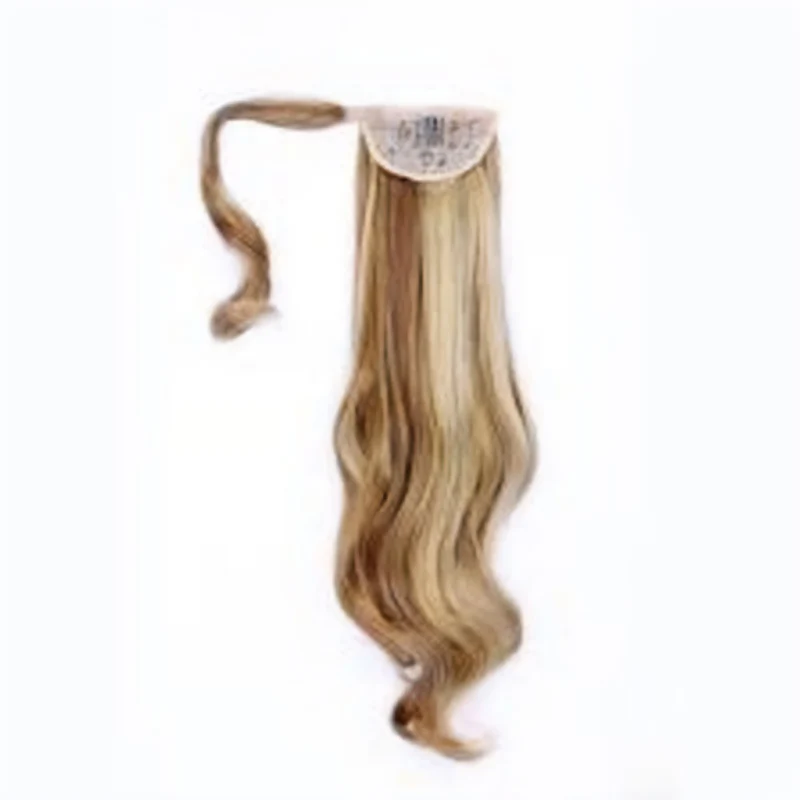 Hairdo Queue Ondulée R14/25 Blond Chaud 58cm - queue de cheval ondulée