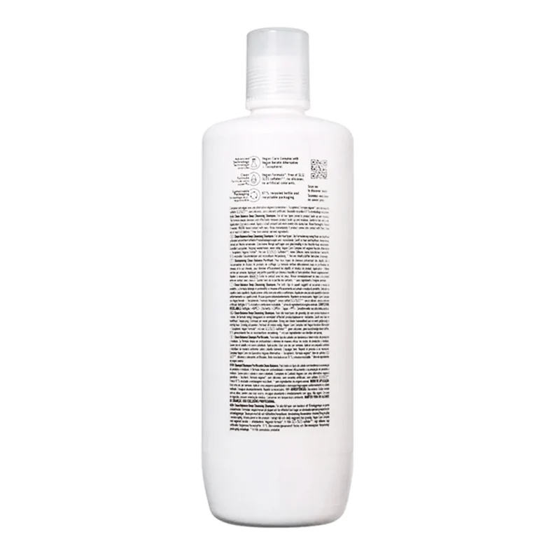 Schwarzkopf BC Bonacure Clean Balance Deep Cleansing Shampoo Tecopherol 1000ml - shampooing nettoyage en profondeur