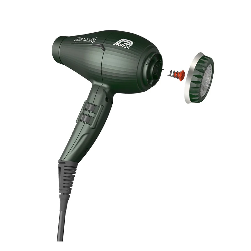 Parlux Digitalyon + Magic Sense - sèche-cheveux anthracite avec diffuseur