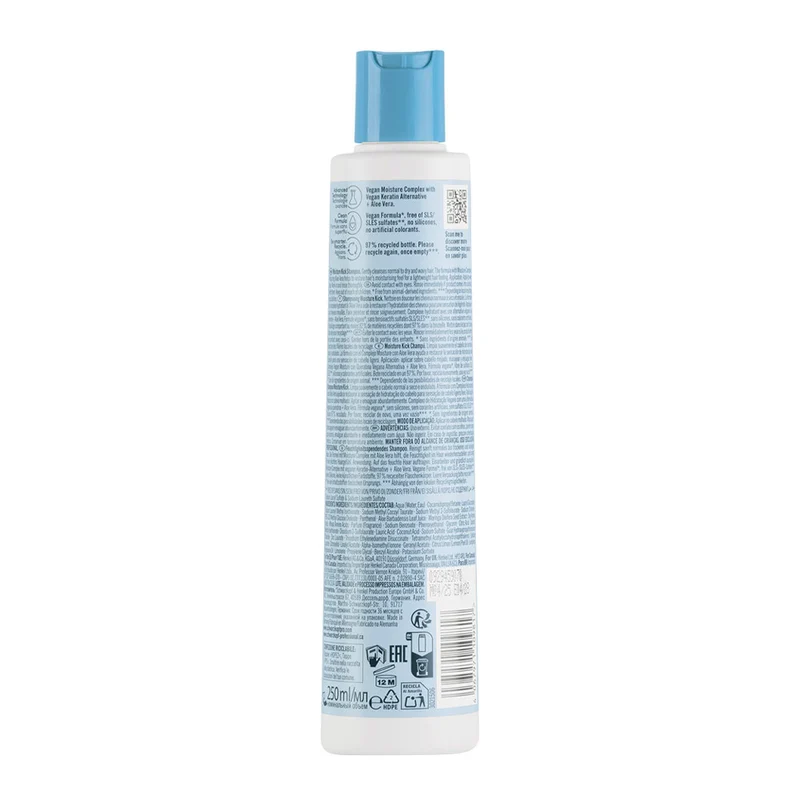 Schwarzkopf BC Bonacure Moisture Kick Shampoo Aloe Vera 250ml - shampooing pour les cheveux secs