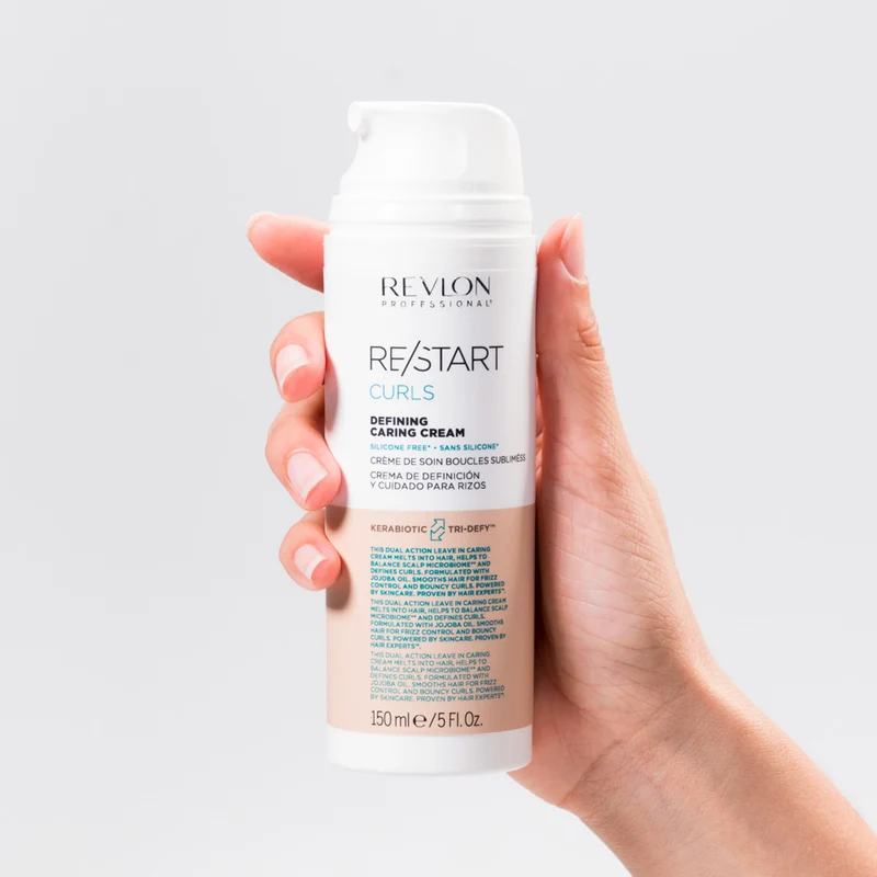 Revlon Restart Hydration Curl Definer Caring Cream 150ml - crème pour cheveux bouclés