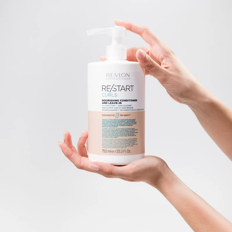 Revlon Restart Nourishing Conditioner Leave In 750ml - après-shampooing cheveux bouclés