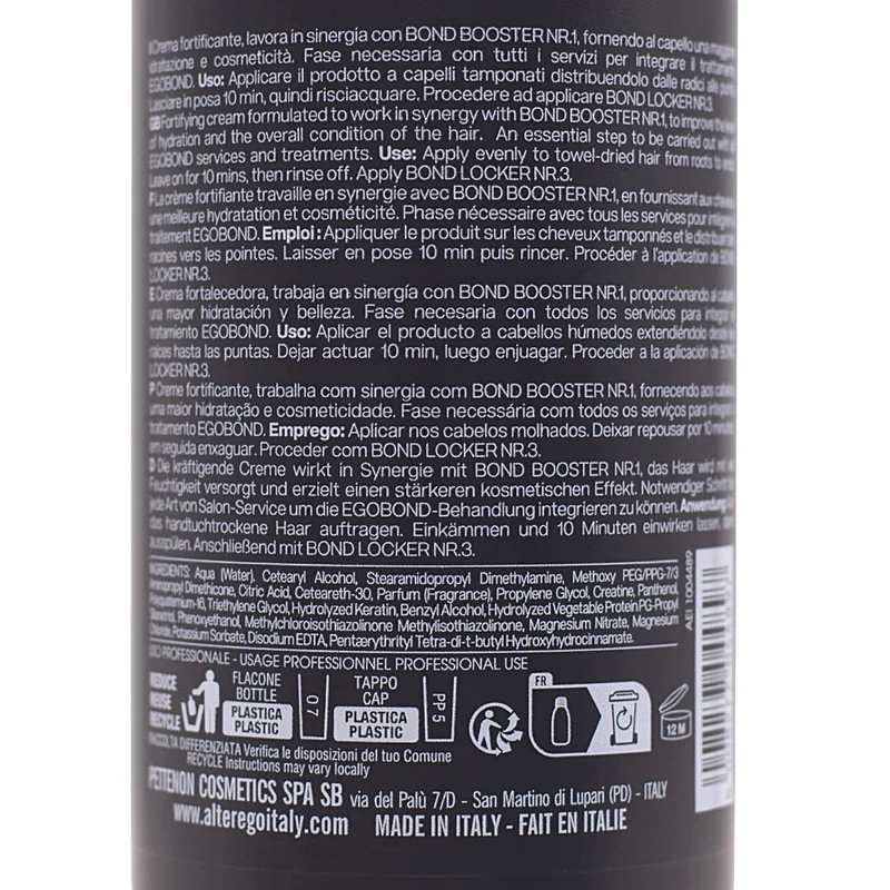 Alterego EgoBond 2 Bond Setter 500ml - crème fortifiante